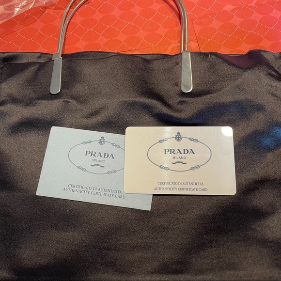 👜 Prada Satin Black RARE vintage Tote bag - Picture 10 of 16